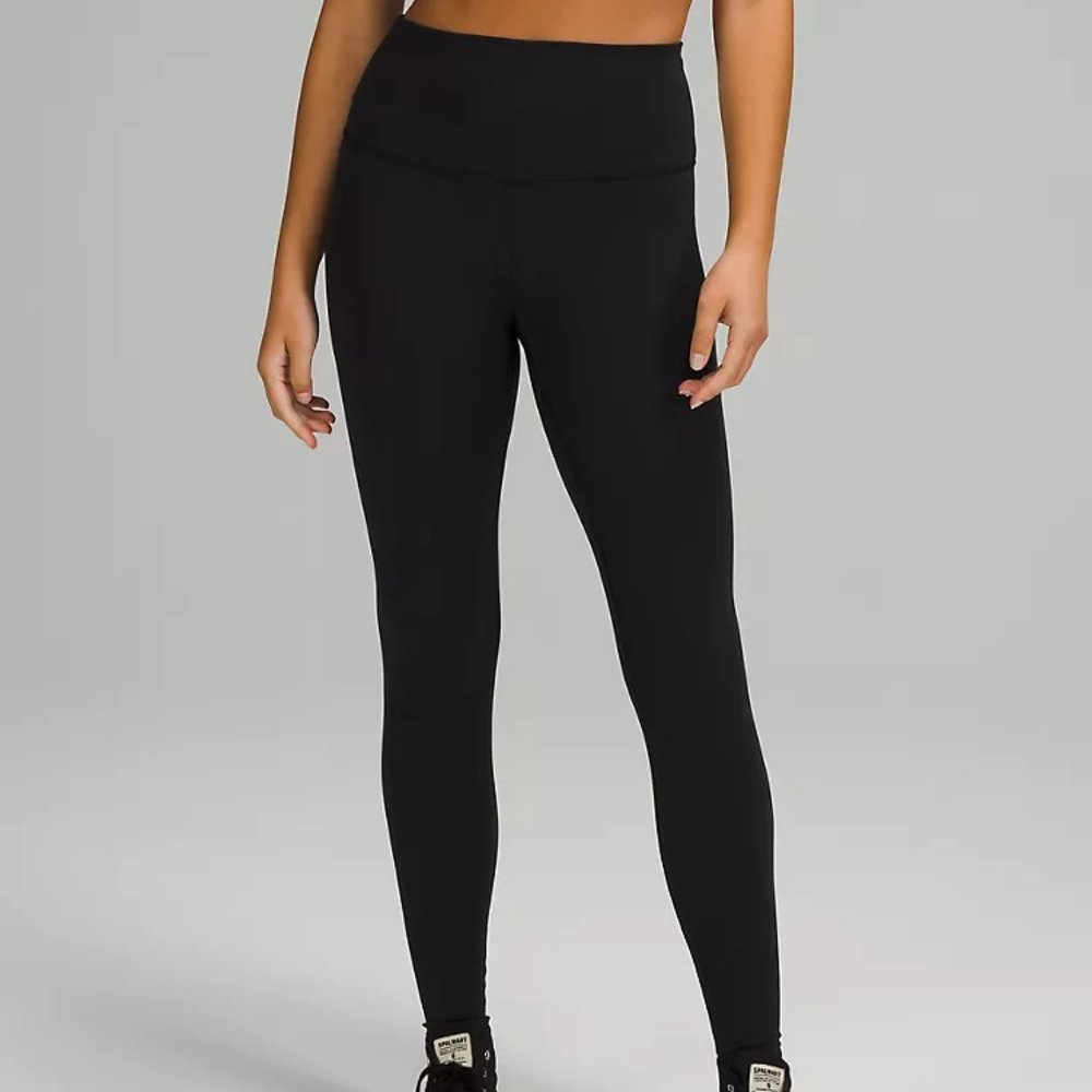 NWT Lululemon Team Canada Wunder Train High-Rise Tight 28" COC Logo Size 4
